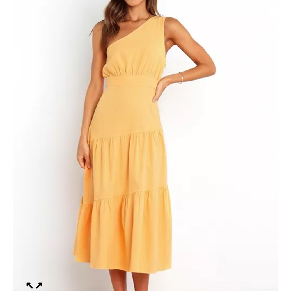 PETAL & PUP ETIENNA DRESS ORANGE SIZE 12 NWT